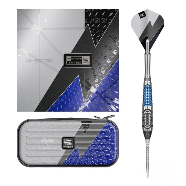 Target Darts Phil Taylor Chrono SP 95% Tungsten Steel Tip Darts-1-22 GRAM-Premier Darts