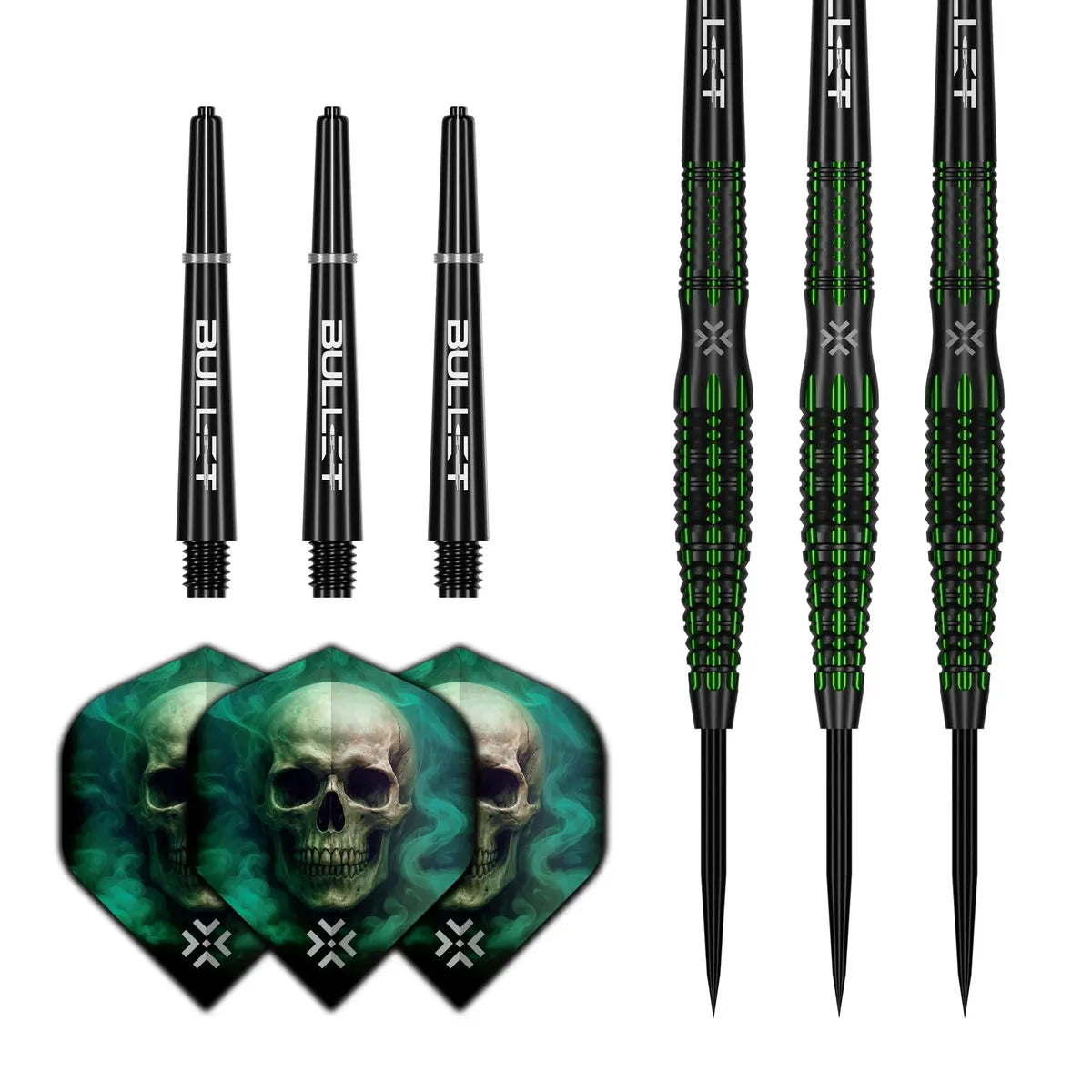 Bullet Poison 90% Tungsten Steel Tip Darts