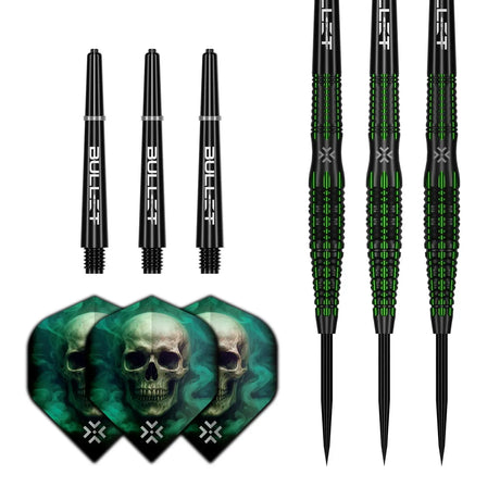 Bullet Poison 90% Tungsten Steel Tip Darts-3-22 GRAM-Premier Darts