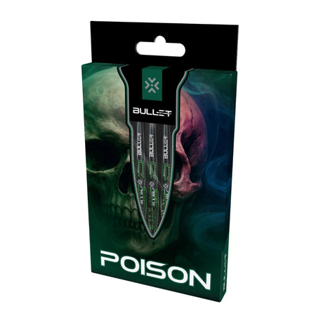 Bullet Poison 90% Tungsten Steel Tip Darts-4-22 GRAM-Premier Darts