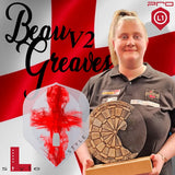 L-Style Darts L-Flight PRO L1 Beau Greaves V2 Flights-4-Premier Darts