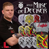 L-Style Darts L-Flight EZ L1 Mike De Decker Type A - White Belgium-4-Premier Darts