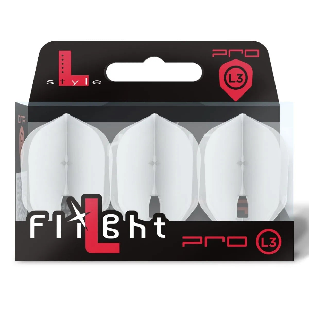 L-Style Darts L-Flight PRO L3 Flights-11-Black-Premier Darts