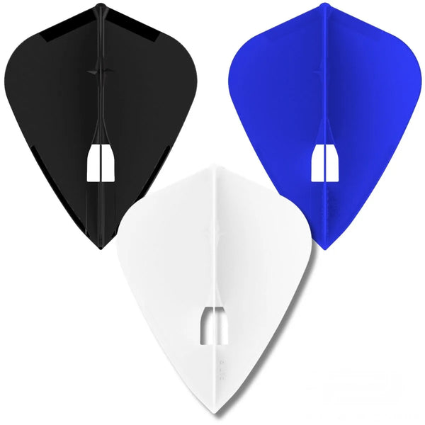 L-Style Darts L-Flight PRO L4 Kite Flights-1-Black-Premier Darts