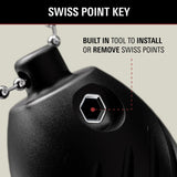 Target Japan AL3 Tip Case-8-Black-Premier Darts