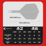Target Darts K-Shift Flight System No6-Dart Flights-6-Premier Darts