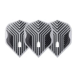L-Style Darts L-Flight PRO L1 Arno Merk V1 Clear White Flights-2-Premier Darts