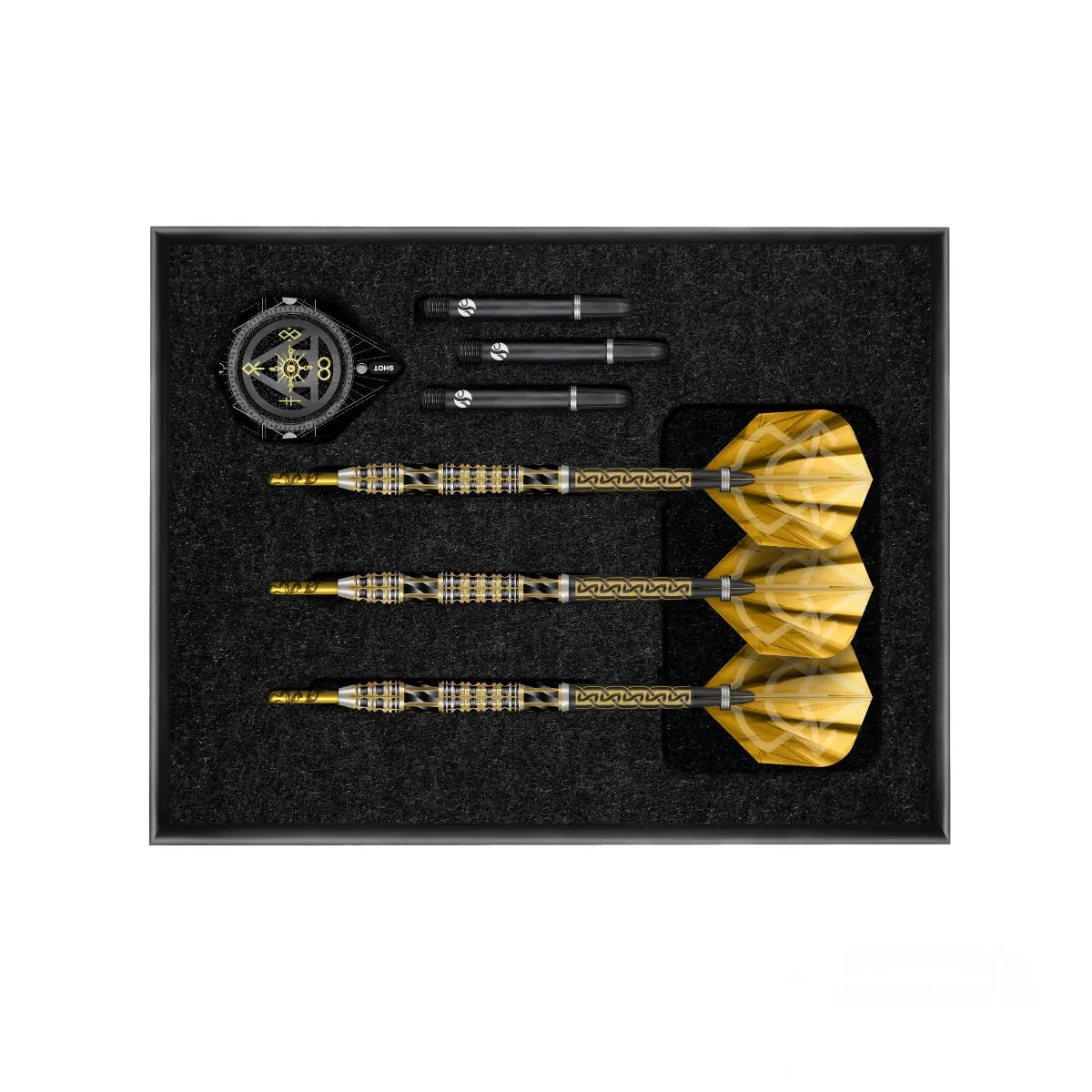 Shot Alchemy Auro 95% Tungsten Steel Tip Darts-4-23 GRAM-Premier Darts