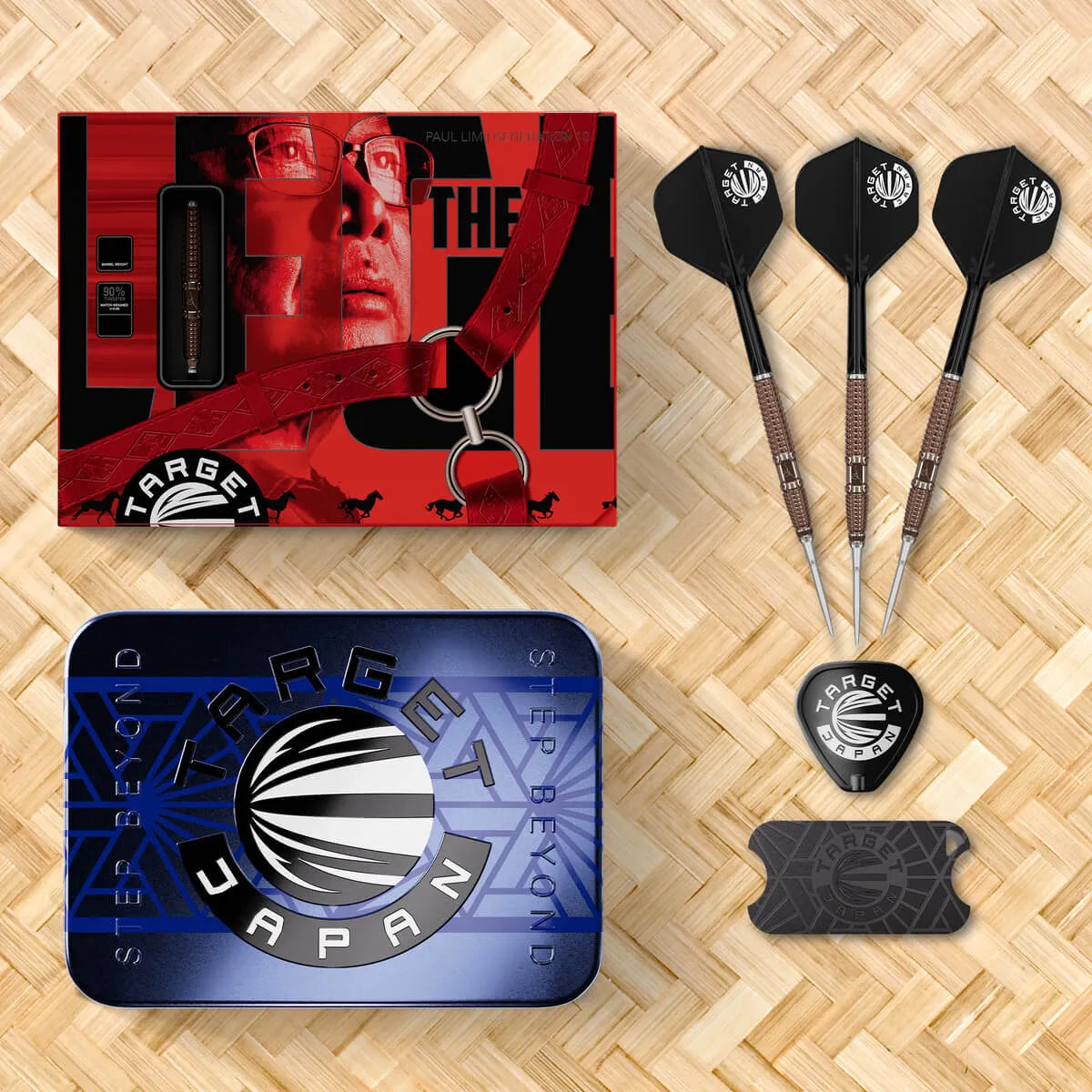 Target Japan Paul Lim The Legend Gen 10 SP 90% Tungsten Steel Tip Darts-10-23 GRAM-Premier Darts
