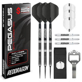 Red Dragon Pegasus SP 90% Tungsten Steel Tip Darts-1-22 GRAM-Premier Darts