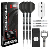 Red Dragon Pegasus SP 90% Tungsten Steel Tip Darts-1-22 GRAM-Premier Darts