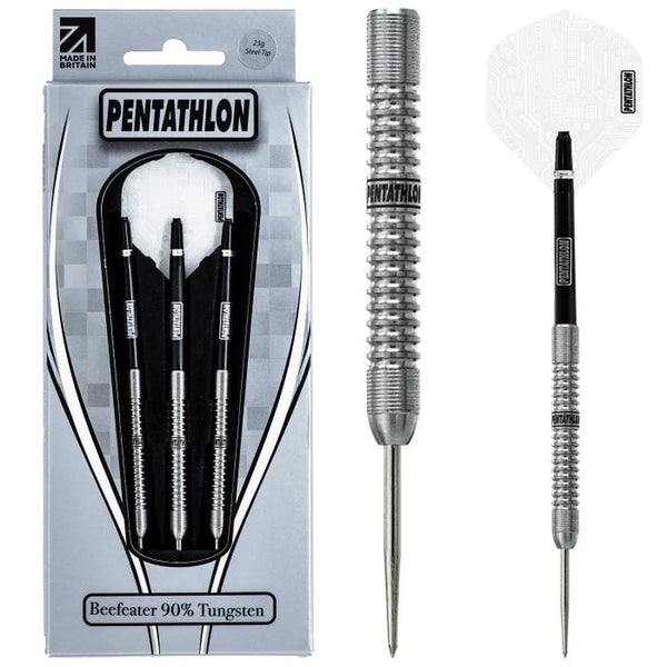 Pentathlon Beefeater 90% Tungsten Steel Tip Darts-1-21 GRAM-Premier Darts