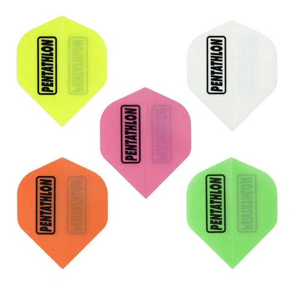Pentathlon Extra Strong Solid Standard No2 Flights-1-Green-Premier Darts