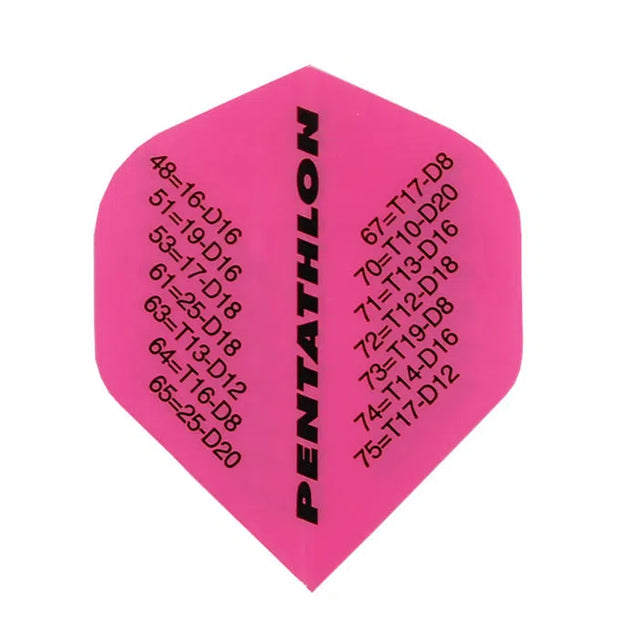 Pentathlon Pink Checkouts Standard No2 Flights