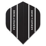 Perfect Nine Clear Black Flights