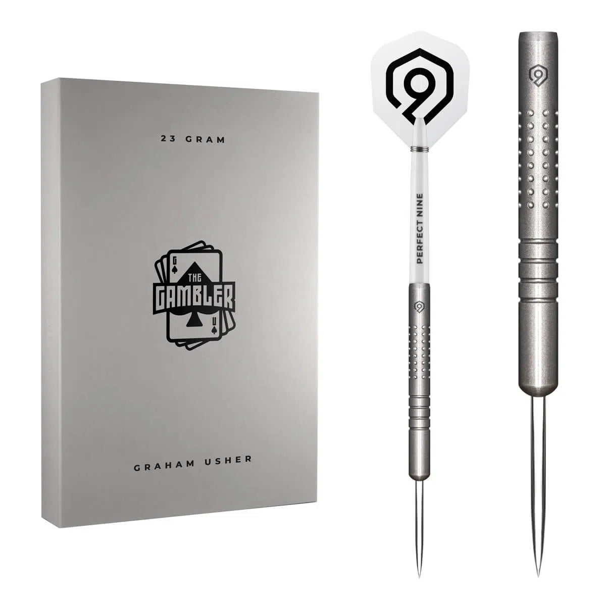 Perfect Nine Graham The Gambler Usher 90% Tungsten Steel Tip Darts