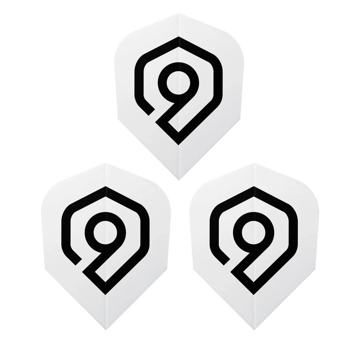 Perfect Nine Logo White Flights