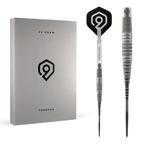 Perfect Nine Tornado 90% Tungsten Steel Tip Darts-1-22 GRAM-Premier Darts