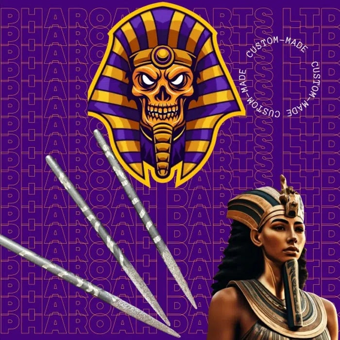Pharaoh Points Hatshepsut Swirl Diamond Grip Dart Points