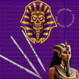 Pharaoh Points Hatshepsut Swirl Diamond Grip Dart Points