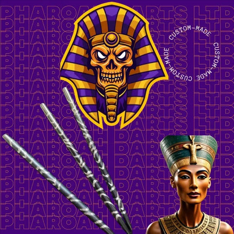 Pharaoh Points Nefertiti Finger Swirl Grip Dart Points