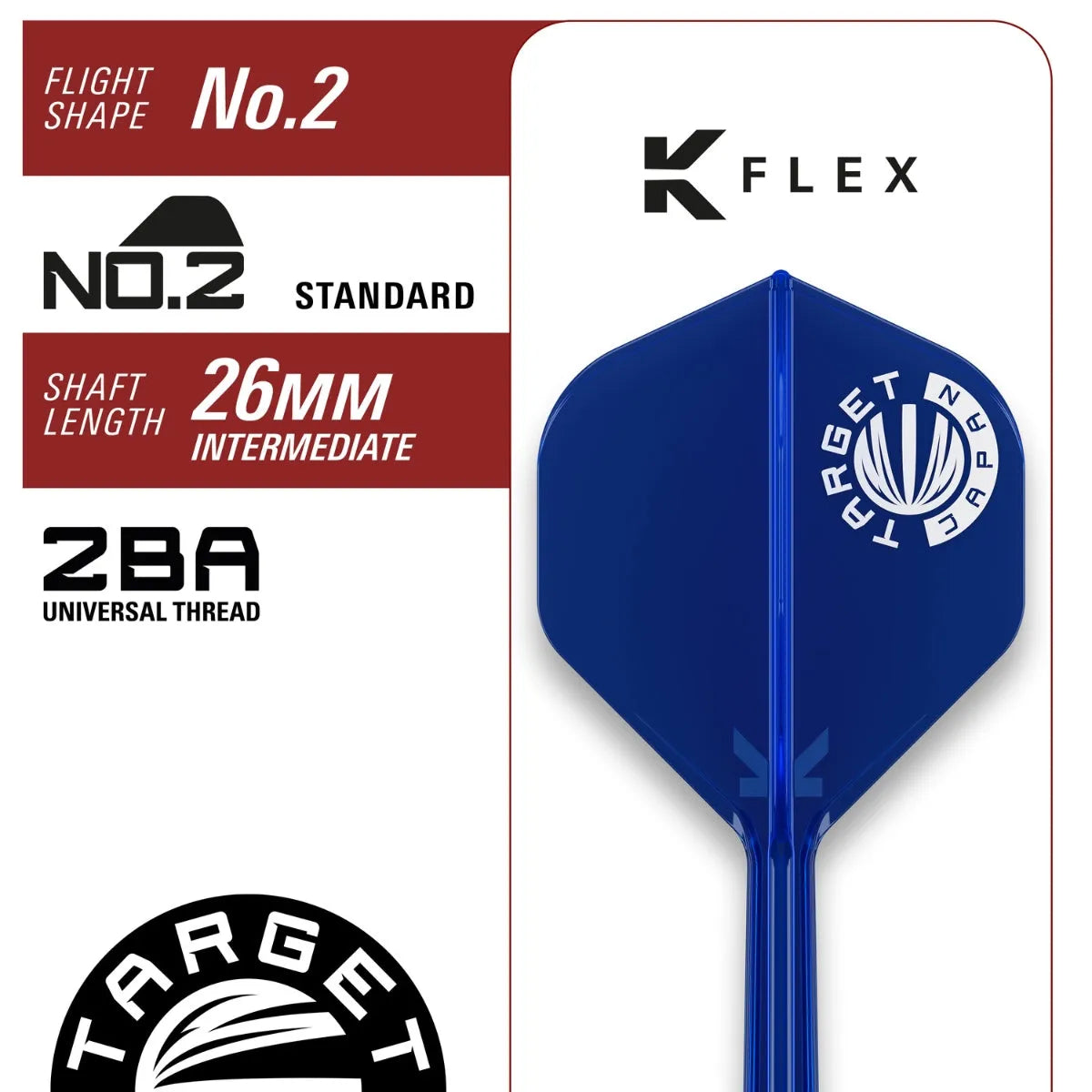 Target Japan Prime Series Zenith G2 90% Tungsten Steel Tip Darts
