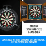 Harrows Pro Matchplay 2 Board, Trilight & Surround Bundle-4-Black-Premier Darts