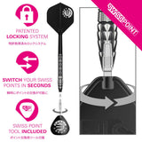 Target Japan Mitsumasa Hoshino Pyro G12 90% Tungsten Steel Tip Darts-8-23 GRAM-Premier Darts
