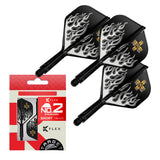 Target Japan Pyro G2 K-Flex Flight System No2-6-Short-Premier Darts