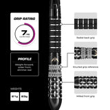Mission Quantum R2.5 95% Tungsten Steel Tip Darts-5-21 GRAM-Premier Darts