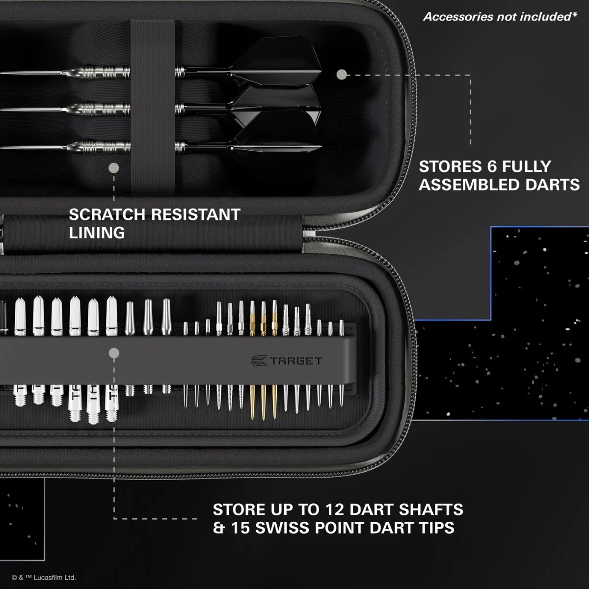 Target Darts R2D2 Boa Darts Case