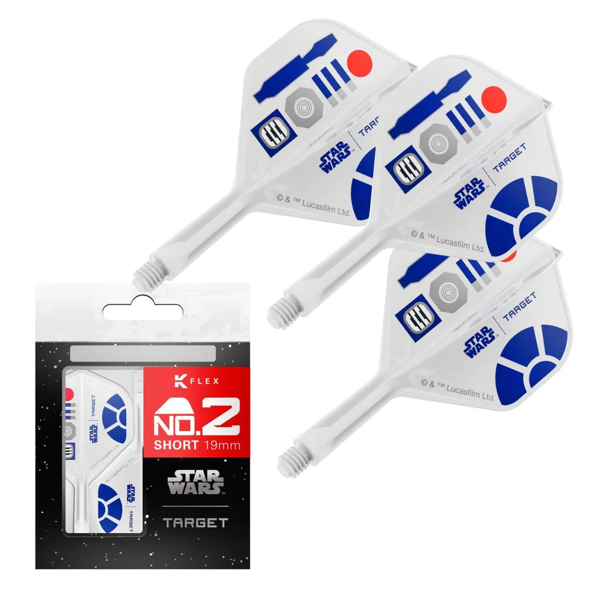 Target Darts R2D2 KFlex Flight System No2