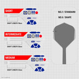 Target Darts R2D2 KFlex Flight System No6