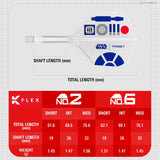 Target Darts R2D2 KFlex Flight System No6