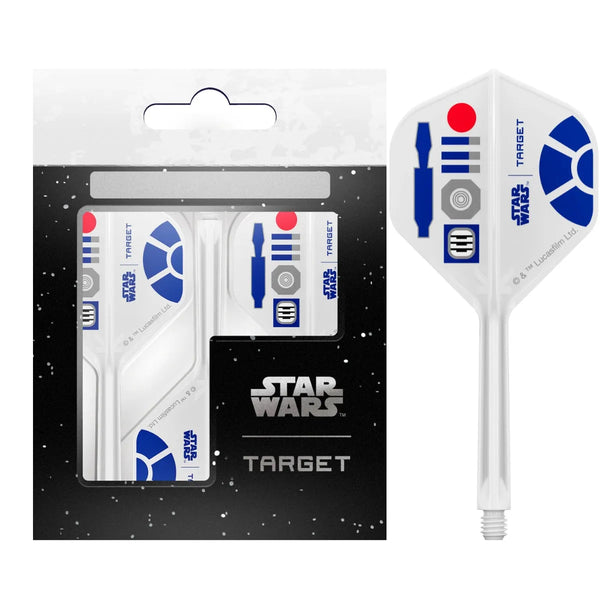 Star Wars | Target R2D2 K-Flex Flight System No2-1-Short-Premier Darts