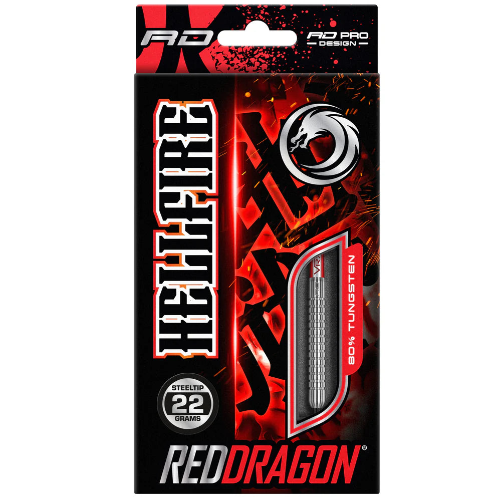 Red Dragon Hell Fire A 80% Tungsten Steel Tip Darts