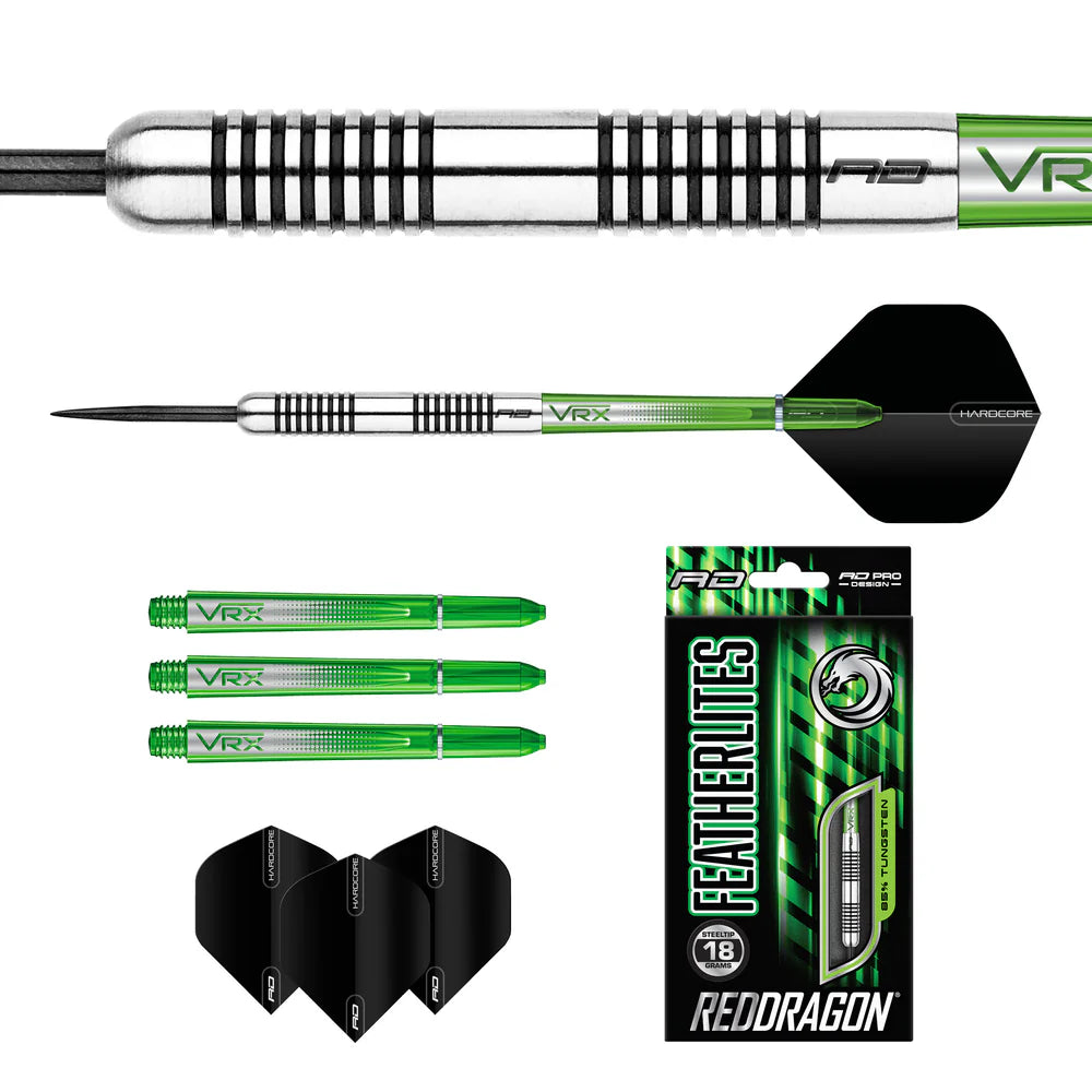 Red Dragon Featherlite 7 85% Tungsten Steel Tip Darts