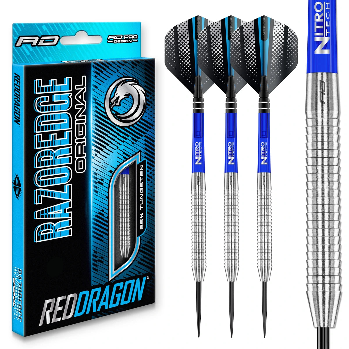 Red Dragon Razor Edge Original 85% Tungsten Steel Tip Darts-1-20 GRAM-Premier Darts
