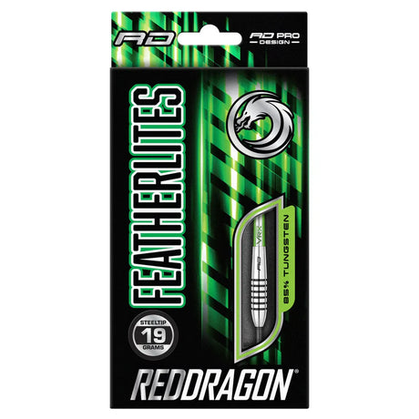 Red Dragon Featherlite 9 85% Tungsten Steel Tip Darts