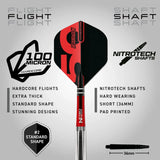 Red Dragon 50 Year Collection Hexoset 3 85% Tungsten Steel Tip Darts
