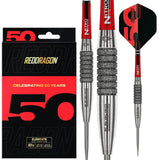 Red Dragon 50 Year Collection Element6 C 90% Tungsten Steel Tip Darts