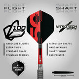 Red Dragon 50 Year Collection Element6 C 90% Tungsten Steel Tip Darts