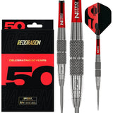Red Dragon 50 Year Collection Grizzly 2 85% Tungsten Steel Tip Darts