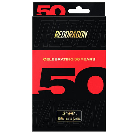 Red Dragon 50 Year Collection Grizzly 2 85% Tungsten Steel Tip Darts