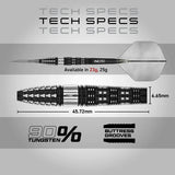 Red Dragon Recon - Torpedo 90% Tungsten Steel Tip Darts-6-23 GRAM-Premier Darts