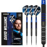 Red Dragon David Williams V1 90% Tungsten Steel Tip Darts-1-23 GRAM-Premier Darts