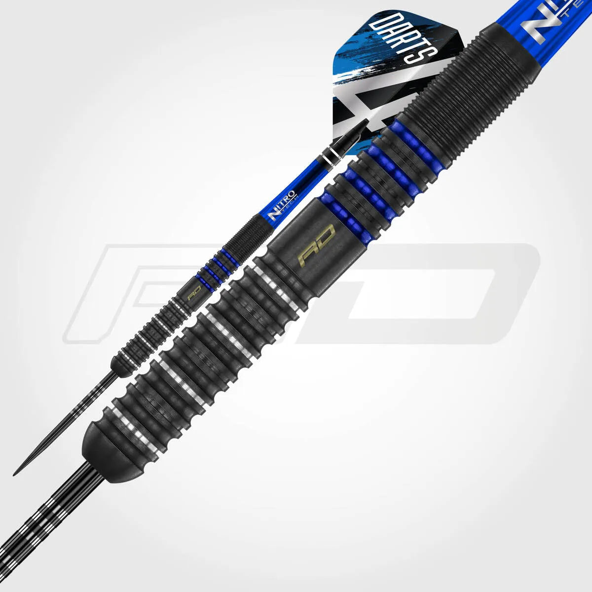 Red Dragon David Williams V1 90% Tungsten Steel Tip Darts-2-23 GRAM-Premier Darts