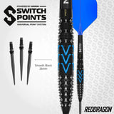 Red Dragon Amp Torpedo SP 90% Tungsten Steel Tip Darts-4-24 GRAM-Premier Darts