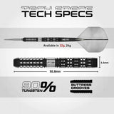Red Dragon Recon Parallel SP 90% Tungsten Steel Tip Darts-6-22 GRAM-Premier Darts
