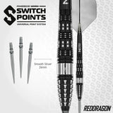 Red Dragon Recon Torpedo SP 90% Tungsten Steel Tip Darts-4-23 GRAM-Premier Darts